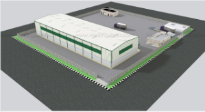 Factory Building at Perundurai, Tamilnadu